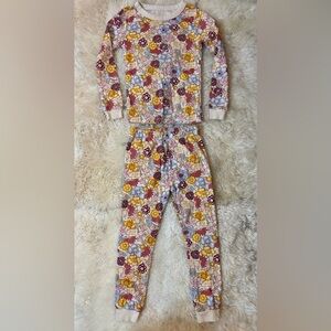 Floral Kids Pajamas Set